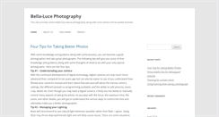 Desktop Screenshot of bella-luce-photography.com